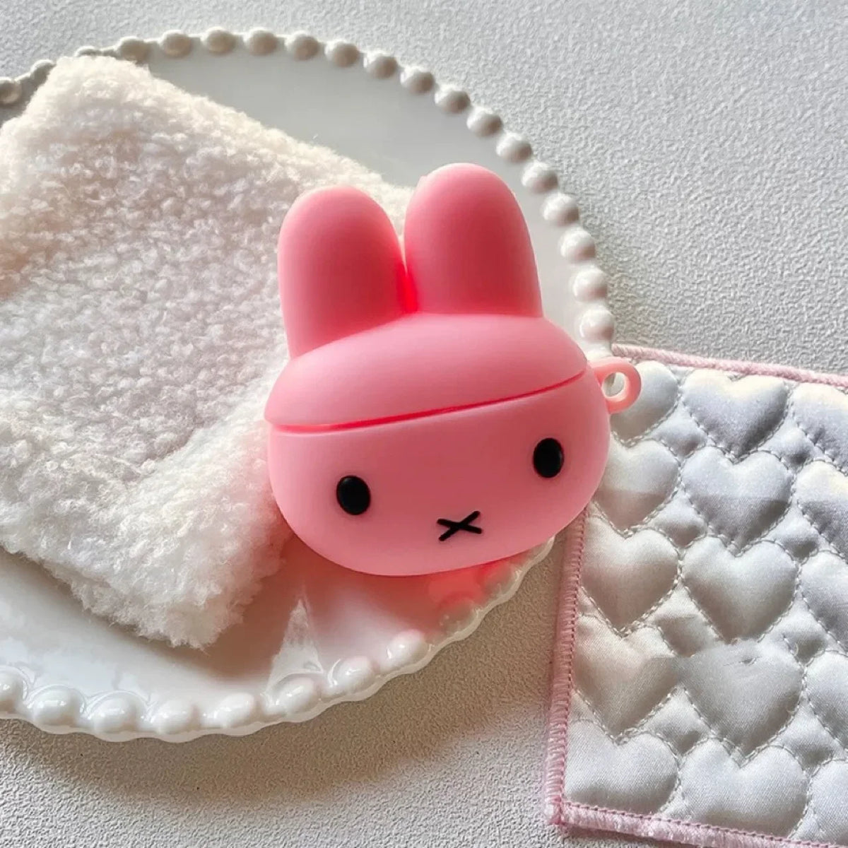 New MIFFY Kawaii Silicone Bluetooth Wireless Earphone Case Protective Cover for AirPods 1 2 3 4 Pro Generation Toy Gift Mini