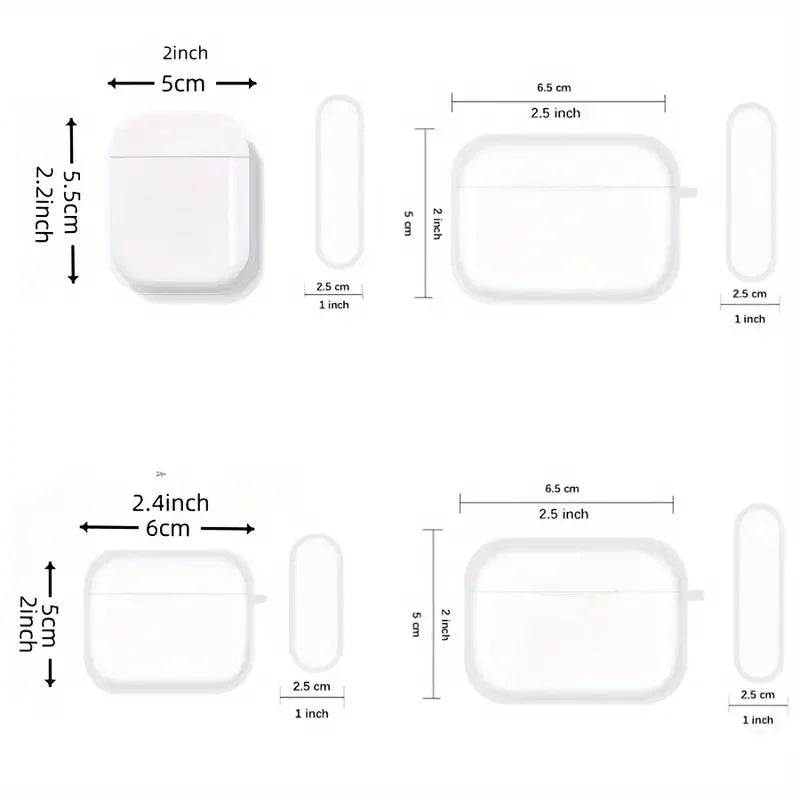 2026 Girl Cute Semi-transparent Tomatoes Are Suitable for Airpods 4th Generation Bluetooth Headset Case 2nd/3rd Generation