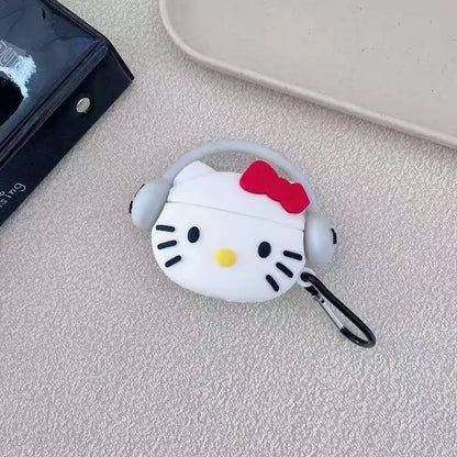 3D Sanrio Hello Kitty Cartoon Earphone Case For AirPods 4 Cute Cases for AirPods Pro 3 Pro2 Charging Cover for AirPods 4 3 2 1