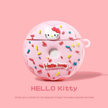 3D Sanrio Hello Kitty Cartoon Earphone Case For AirPods 4 Cute Cases for AirPods Pro 3 Pro2 Charging Cover for AirPods 4 3 2 1
