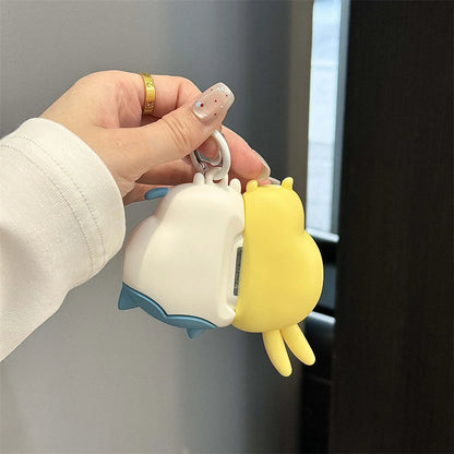 3D Cute Cartoon Chiikawa Usagi Hachiware Earphone Case For Airpods 4 2 3 1 Pro 3 2 Wireless Bluetooth Headset Protective Cover