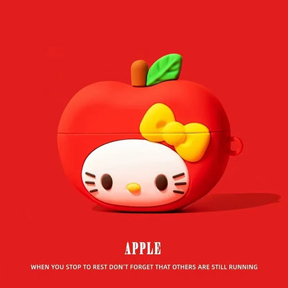 3D Sanrio Hello Kitty Cartoon Earphone Case For AirPods 4 Cute Cases for AirPods Pro 3 Pro2 Charging Cover for AirPods 4 3 2 1