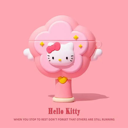 3D Sanrio Hello Kitty Cartoon Earphone Case For AirPods 4 Cute Cases for AirPods Pro 3 Pro2 Charging Cover for AirPods 4 3 2 1
